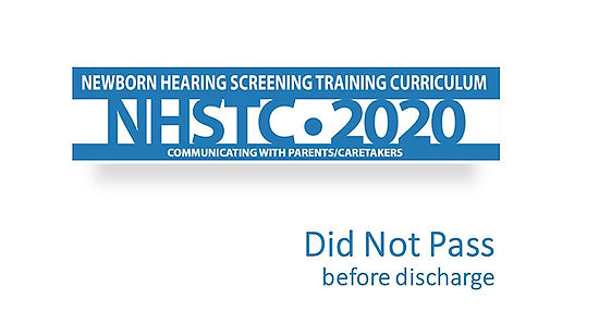 Did Not Pass Before Discharge - NHSTC - ASL